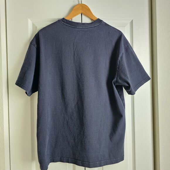 Psycho Bunny Mens Sacramento Bunny Patch Tee Black Size M-5 100% Pima Cotton - Picture 6 of 6